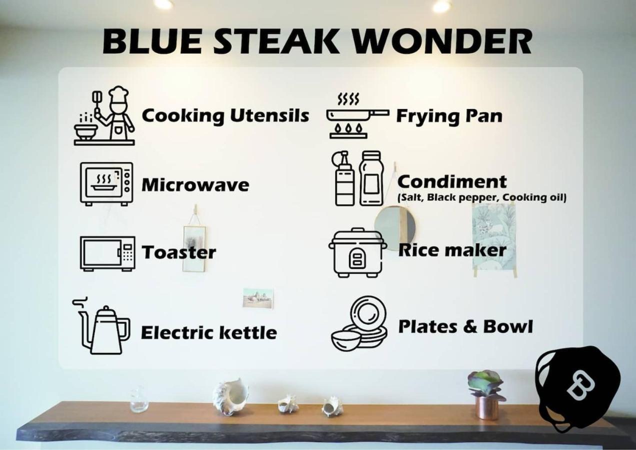 Blue Steak Wonder Nagahama Aparthotel Йомитан Екстериор снимка